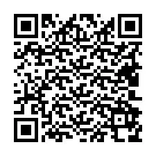 Codice QR per il numero di telefono +19402978646