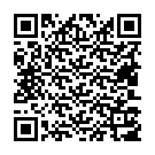 Código QR para número de telefone +19403107147