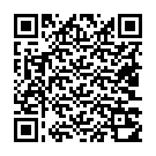 Código QR para número de teléfono +19403210439