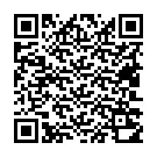 QR Code pour le numéro de téléphone +19403210653