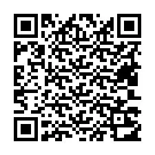 Código QR para número de telefone +19403212107