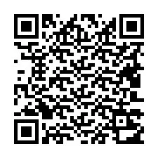 Código QR para número de teléfono +19403212452