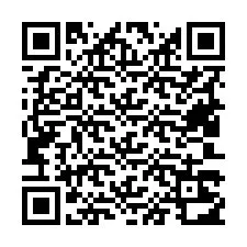 QR-koodi puhelinnumerolle +19403212807