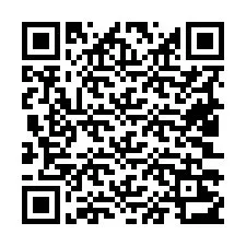 QR-koodi puhelinnumerolle +19403213239