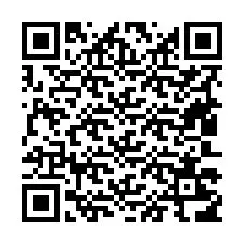 Código QR para número de telefone +19403216545