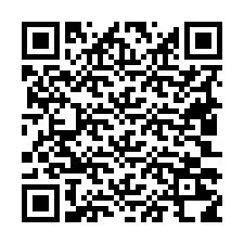 Código QR para número de teléfono +19403218324