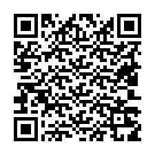 QR kód a telefonszámhoz +19403219909