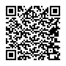 QR kód a telefonszámhoz +19403220757