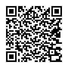 Código QR para número de teléfono +19403230039