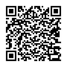 Código QR para número de telefone +19403233829