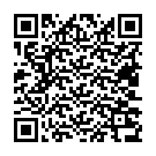 QR kód a telefonszámhoz +19403236393