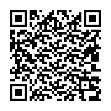 Código QR para número de telefone +19403236401