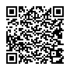 QR-code voor telefoonnummer +19403412062