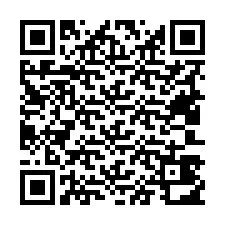 QR Code pour le numéro de téléphone +19403412803