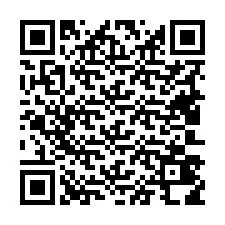 Kode QR untuk nomor Telepon +19403418346