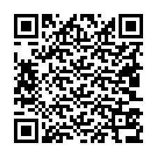 Código QR para número de telefone +19403536034