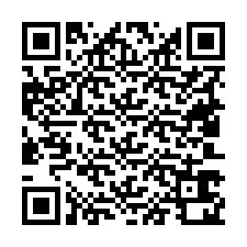 Código QR para número de teléfono +19403620818