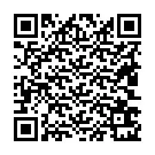 Código QR para número de teléfono +19403621721