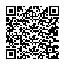 QR Code สำหรับหมายเลขโทรศัพท์ +19403623023