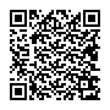 Codice QR per il numero di telefono +19403623662