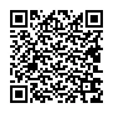 QR Code pour le numéro de téléphone +19403626252