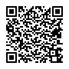 QR-koodi puhelinnumerolle +19403640047