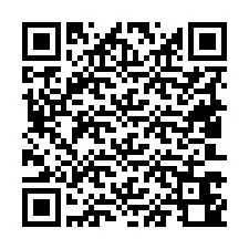 QR Code สำหรับหมายเลขโทรศัพท์ +19403640048