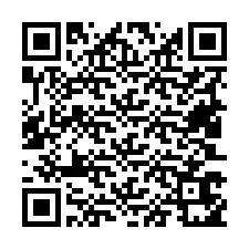 Codice QR per il numero di telefono +19403651167