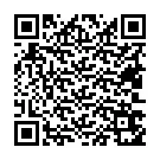 QR kód a telefonszámhoz +19403651613