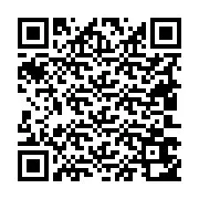 Código QR para número de teléfono +19403652344