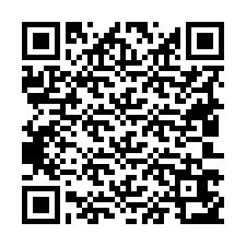 Código QR para número de telefone +19403653204