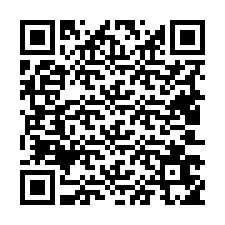 Kode QR untuk nomor Telepon +19403655786