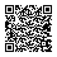 QR kód a telefonszámhoz +19403657037