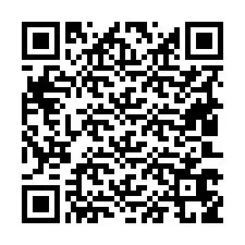 QR Code pour le numéro de téléphone +19403659145