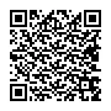 QR Code สำหรับหมายเลขโทรศัพท์ +19403659496