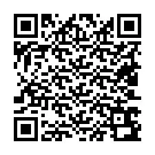 QR код за телефонен номер +19403692499