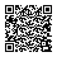 QR-code voor telefoonnummer +19403693312