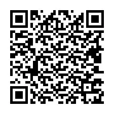 Código QR para número de telefone +19403725182