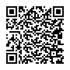 QR kód a telefonszámhoz +19403726654