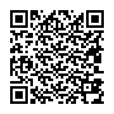 Código QR para número de teléfono +19403834010