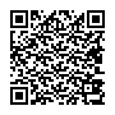 QR Code pour le numéro de téléphone +19403837916