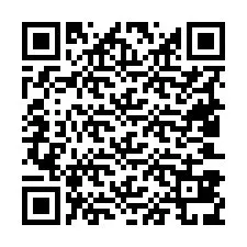 QR Code pour le numéro de téléphone +19403839088