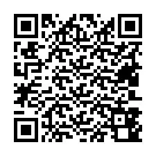 QR-Code für Telefonnummer +19403840447