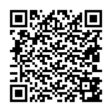 QR-koodi puhelinnumerolle +19403843415