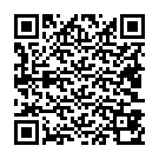 Codice QR per il numero di telefono +19403870032