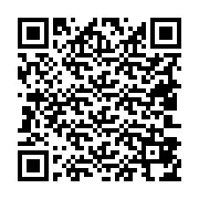 Kode QR untuk nomor Telepon +19403874218