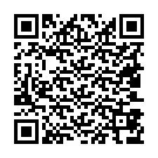 QR kód a telefonszámhoz +19403876088