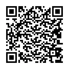 Código QR para número de teléfono +19403876952