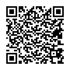 QR kód a telefonszámhoz +19403878017