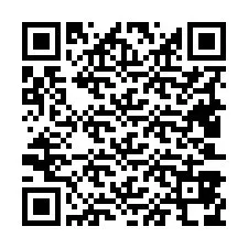 QR Code สำหรับหมายเลขโทรศัพท์ +19403878892